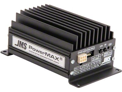 JMS PowerMAX V2 FuelMAX Fuel Pump Voltage Booster; Universal Single Output (97-23 F-150)
