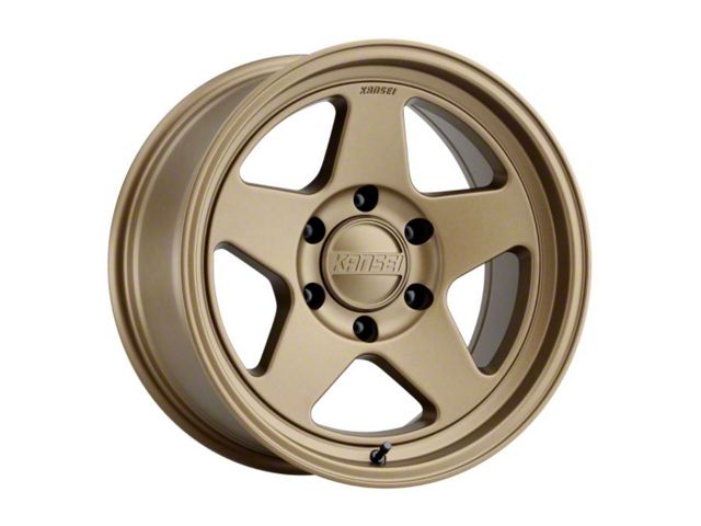 Kansei Off Road KNP Bronze 6-Lug Wheel; 17x8.5; 0mm Offset (07-13 Sierra 1500)