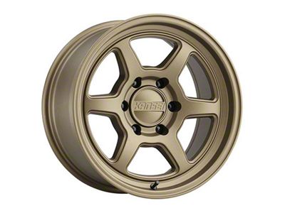 Kansei Off Road ROKU Bronze 6-Lug Wheel; 17x8.5; 0mm Offset (07-13 Sierra 1500)