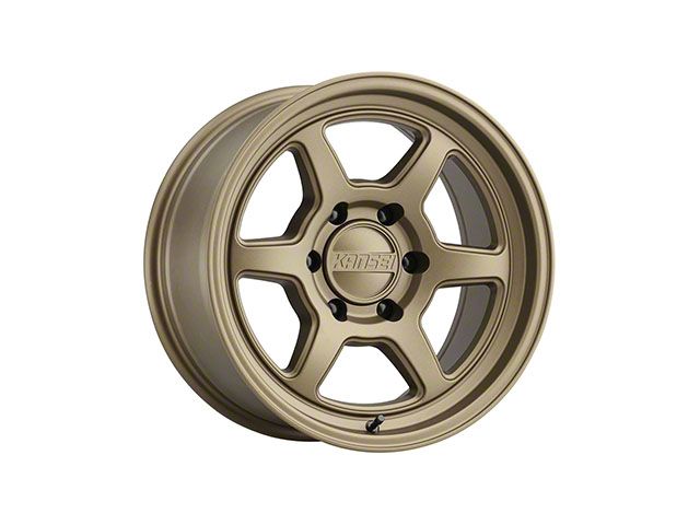 Kansei Off Road ROKU Bronze 6-Lug Wheel; 17x8.5; -10mm Offset (07-13 Sierra 1500)
