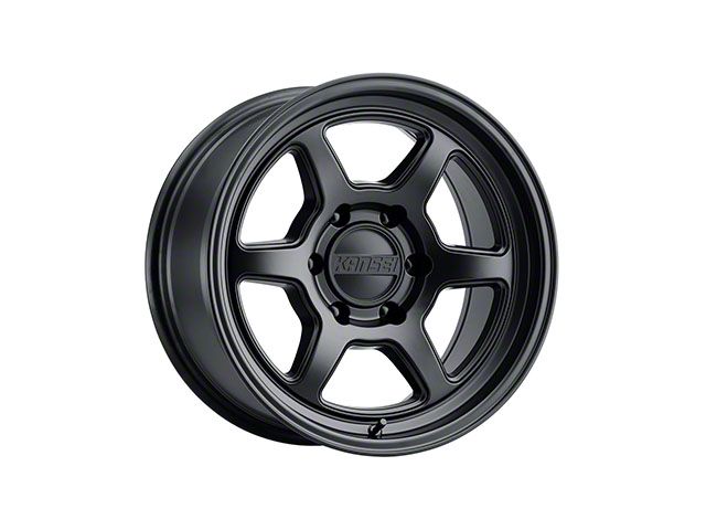 Kansei Off Road ROKU Matte Black 6-Lug Wheel; 17x8.5; 0mm Offset (07-13 Sierra 1500)