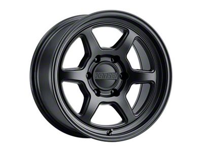 Kansei Off Road ROKU Matte Black 6-Lug Wheel; 17x8.5; -10mm Offset (07-13 Sierra 1500)