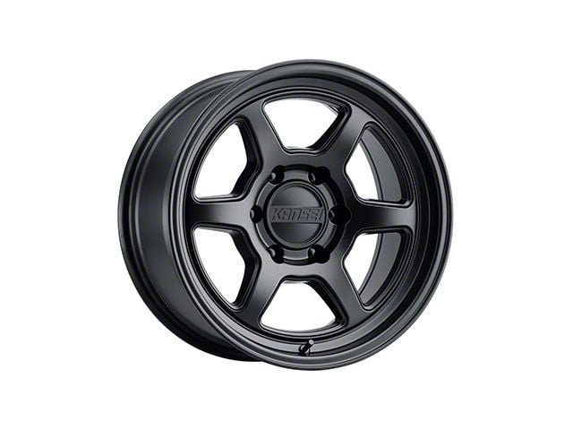 Kansei Off Road ROKU Matte Black 6-Lug Wheel; 17x8.5; -10mm Offset (07-13 Silverado 1500)