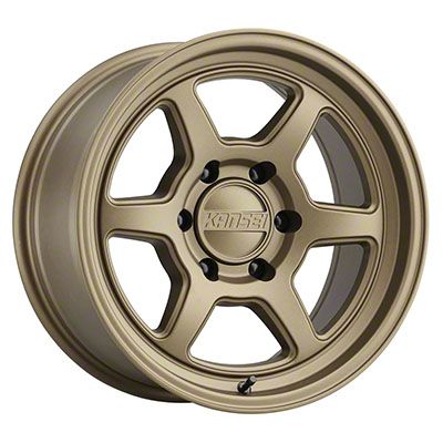 Kansei Off Road Colorado ROKU Bronze 6-Lug Wheel; 17x8.5; -10mm Offset ...