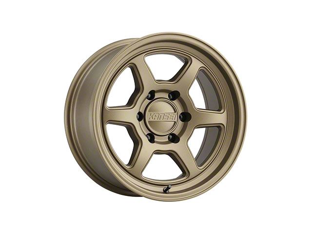 Kansei Off Road Colorado ROKU Bronze 6-Lug Wheel; 17x8.5; -10mm Offset ...