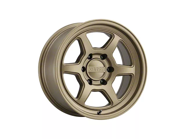 Kansei Off Road ROKU Bronze 6-Lug Wheel; 17x8.5; -10mm Offset (14-18 Silverado 1500)