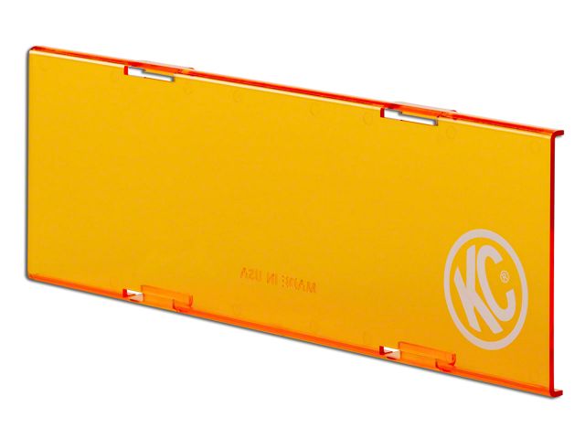 KC HiLiTES 10-Inch C-Series Cover; Orange