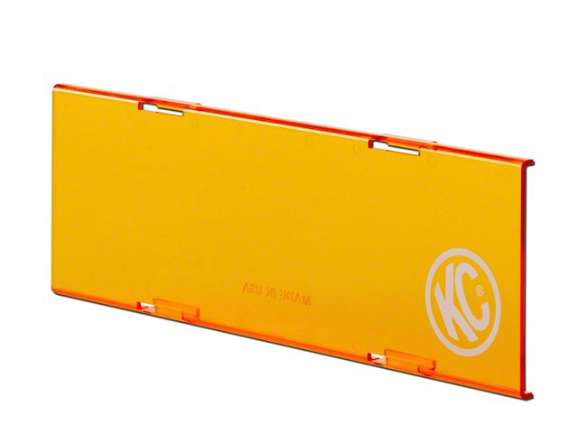 KC HiLiTES 10-Inch C-Series Cover; Orange