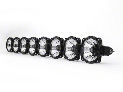 KC HiLiTES 20-Inch Gravity Pro6 LED Light Bar; Spot/Spread Combo Beam (Universal; Some Adaptation May Be Required)