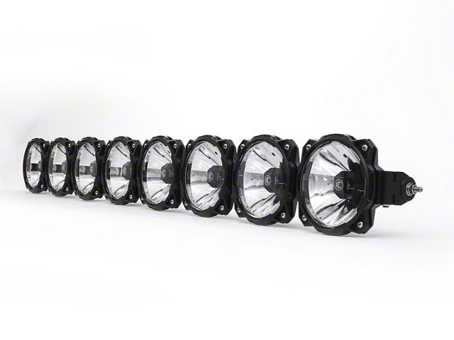 KC HiLiTES 26-Inch Gravity Pro6 LED Light Bar; Spot/Spread Combo Beam (Universal; Some Adaptation May Be Required)