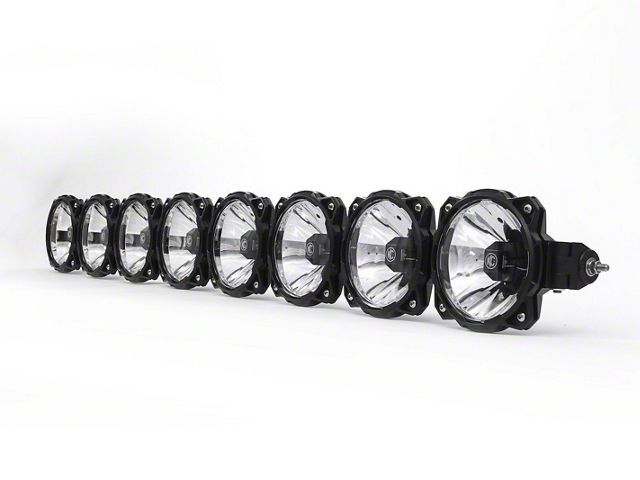KC HiLiTES 26-Inch Gravity Pro6 LED Light Bar; Spot/Spread Combo Beam (Universal; Some Adaptation May Be Required)