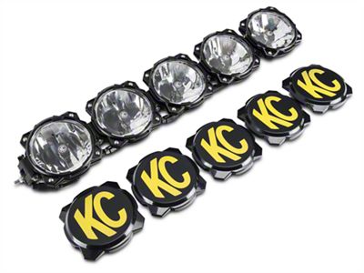 KC HiLiTES 32-Inch Gravity Pro6 LED Light Bar; Spot/Spread Combo Beam (Universal; Some Adaptation May Be Required)