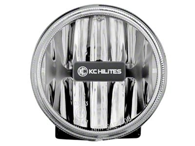 KC HiLiTES 4-Inch Gravity LED G4 Fog Light; Clear (Universal; Some Adaptation May Be Required)