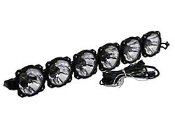 KC HiLiTES 45-Inch Gravity Pro6 7-Light LED Light Bar; Flood/Spot Combo Beam (Universal; Some Adaptation May Be Required)