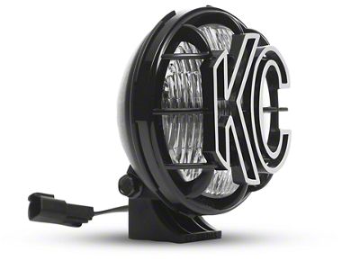 KC HiLiTES 5-Inch Apollo Pro Halogen Light; Fog Beam (Universal; Some Adaptation May Be Required)