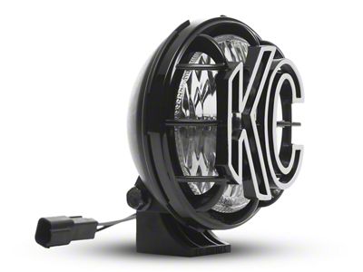 KC HiLiTES 5-Inch Apollo Pro Halogen Light; Spread Beam (Universal; Some Adaptation May Be Required)