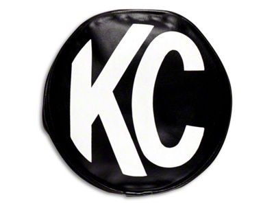 KC HiLiTES 5-Inch Apollo/Slimlite Cover; Black