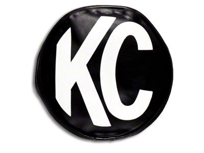 KC HiLiTES 5-Inch Apollo/Slimlite Cover; Black