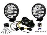 KC HiLiTES 5-Inch Apollo Pro Halogen Lights; Fog Beam (Universal; Some Adaptation May Be Required)
