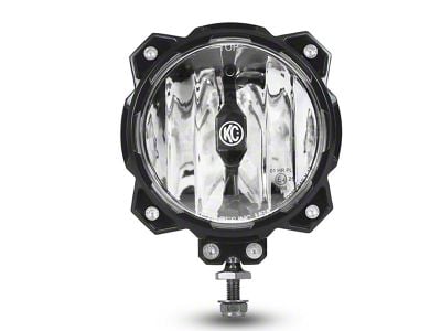 KC HiLiTES 6-Inch Gravity Pro6 LED Round Light; Wide-40 Beam (Universal; Some Adaptation May Be Required)
