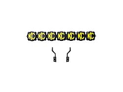 KC HiLiTES Gravity Pro6 LED Light Bar with Front Bumper Mount (17-25 F-350 Super Duty)