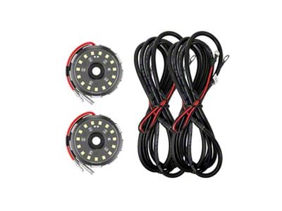 KC HiLiTES Two-Light Add-On Cyclone V2 Kit; Clear; 2.50-Meters Long (Universal; Some Adaptation May Be Required)