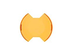 KC HiLiTES 6-Inch SlimLite LED Light Shield; Amber