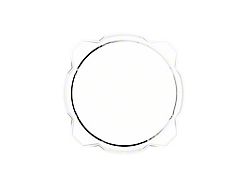 KC HiLiTES Gravity Titan/Pro6 6-Inch Light Shield; Clear 