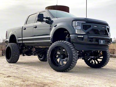 Kelderman 10 to 12-Inch 4-Link Rear Air Suspension Lift Kit (2018 4WD F-250 Super Duty w/ 4-Inch Rear Axle)