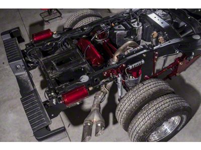 Kelderman 5 to 6-Inch 4-Link Rear Air Suspension Lift Kit (2017 4WD F-250 Super Duty)