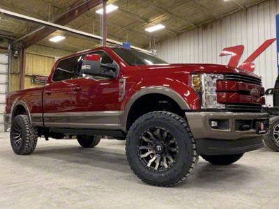 Kelderman 2.50-Inch Billet Suspension Lift Kit with Shocks (17-22 4WD 6.7L Powerstroke F-350 Super Duty)