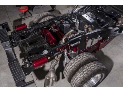 Kelderman 5 to 6-Inch 4-Link Rear Air Suspension Lift Kit (2017 4WD F-350 Super Duty)