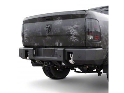 Kelderman Alpha Series Rear Bumper; Bare Steel (19-24 RAM 2500)