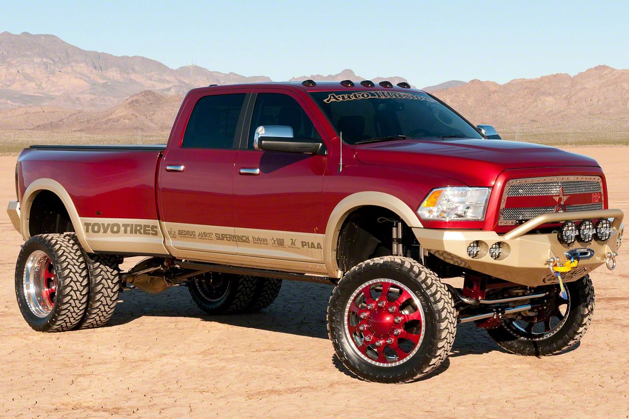 Kelderman RAM 3500 8 to 10Inch 4Link Rear Air Suspension Lift Kit D4R43LB1010 (1013 4WD