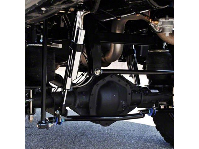 Kelderman 8 to 10-Inch 4-Link Rear Air Suspension Lift Kit (10-13 4WD RAM 3500 w/ Control Arm Style Front Suspensoin & 6.4-Foot Box)