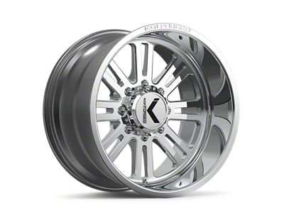 KG1 Forged H8TER Polished 8-Lug Wheel; 20x10; -18mm Offset (07-10 Sierra 3500 HD SRW)