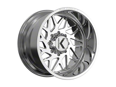 KG1 Forged BYPASS Polished 8-Lug Wheel; Right Directional; 20x10; -18mm Offset (08-10 F-250 Super Duty)