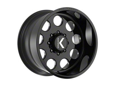KG1 Forged NINER Gloss Black 8-Lug Wheel; 22x10; -18mm Offset (08-10 F-250 Super Duty)