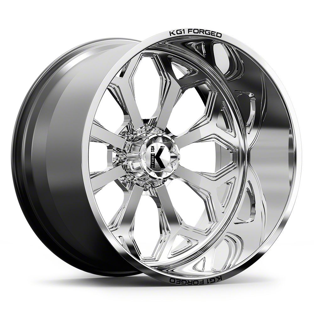 KG1 Forged F-250 Super Duty KNOX Polished 8-Lug Wheel; 22x12; -44mm ...