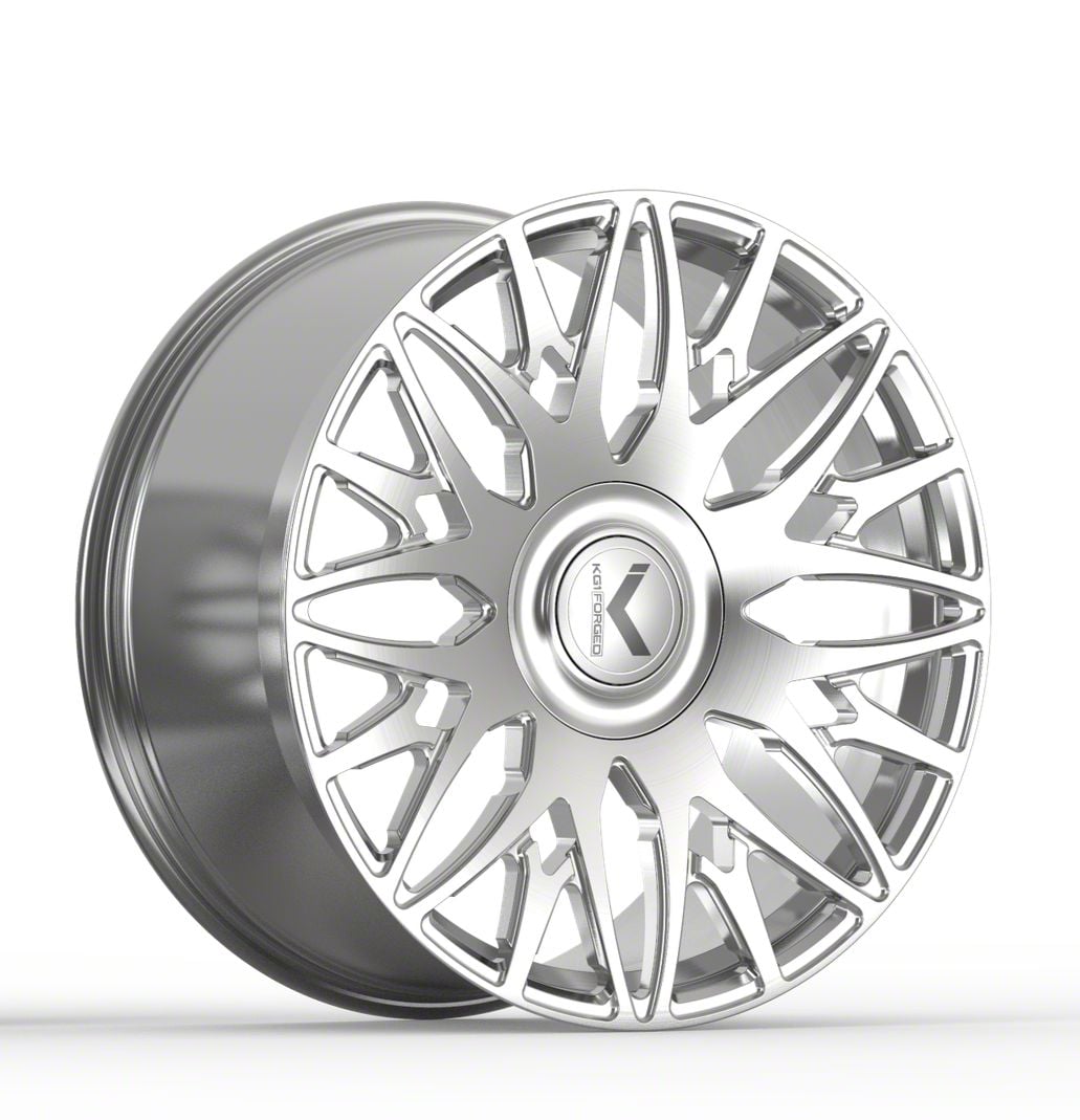 KG1 Forged Colorado TRIDENT Brushed 6-Lug Wheel; 26x10; 30mm Offset ...