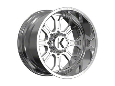 KG1 Forged CHECKMATE Polished 8-Lug Wheel; 22x12; -44mm Offset (23-26 F-250 Super Duty)
