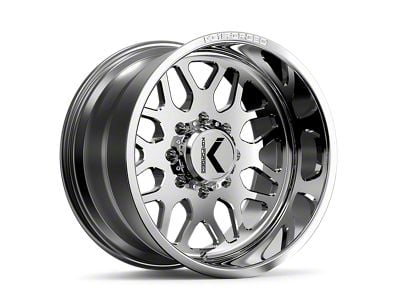 KG1 Forged VETERAN Polished 8-Lug Wheel; 24x11; -19mm Offset (01-06 Sierra 3500 HD SRW)