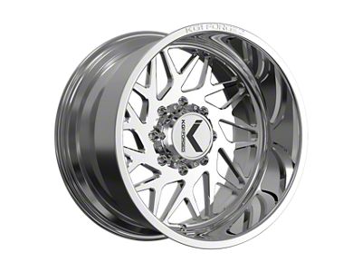 KG1 Forged BYPASS Polished 6-Lug Wheel; Right Directional; 24x11; -19mm Offset (19-26 Silverado 1500)