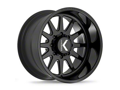 KG1 Forged CLOCKWORK Gloss Black 6-Lug Wheel; 24x11; -19mm Offset (19-26 Silverado 1500)