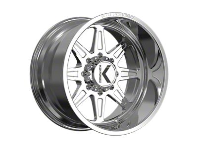 KG1 Forged VAMP Polished 8-Lug Wheel; 20x12; -44mm Offset (20-26 Silverado 2500 HD)