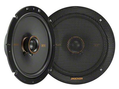 Kicker KS-Series 6.75-Inch Coaxial Speakers (Universal; Some Adaptation May Be Required)