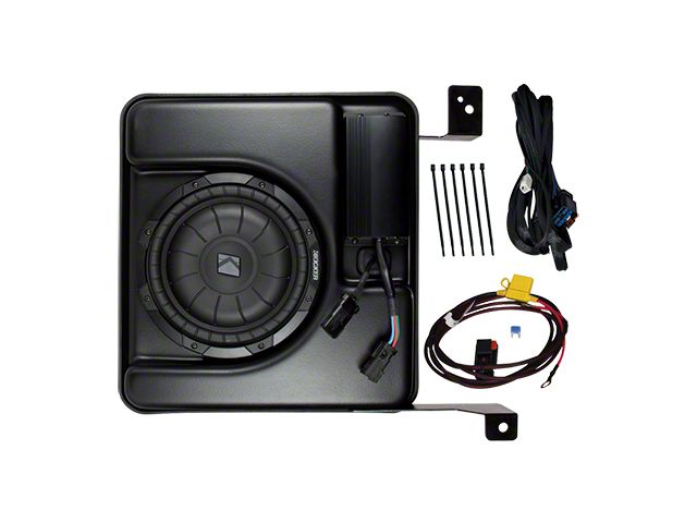 Kicker PowerStage Amplifier and Powered Subwoofer Upgrade Kit (07-13 Sierra 1500 Crew Cab w/ Base Audio)