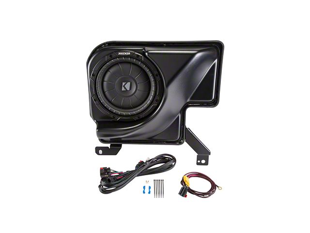Kicker PowerStage Amplifier and Powered Subwoofer Upgrade Kit (07-13 Sierra 1500 Extended Cab w/ Base Audio)
