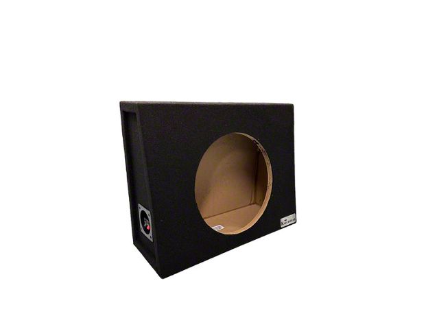 Wedge Sub Box King Boxes RAM 1500 12-Inch Single Sealed Wedge Style Truck Subwoofer ...