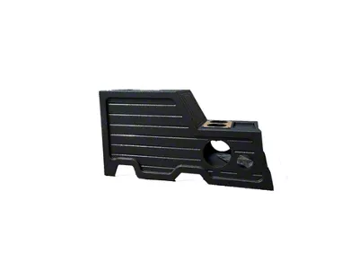 King Boxes Center Console with 12-Inch Ported Woofer, Two 6.50-Inch and Two 3.50-Inch Speaker Cutouts; Charcoal Sprayed Finish (03-05 RAM 2500 w/ Front Bucket Seats)